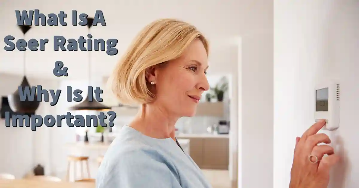 Woman Adjusting Her Home's Thermostat