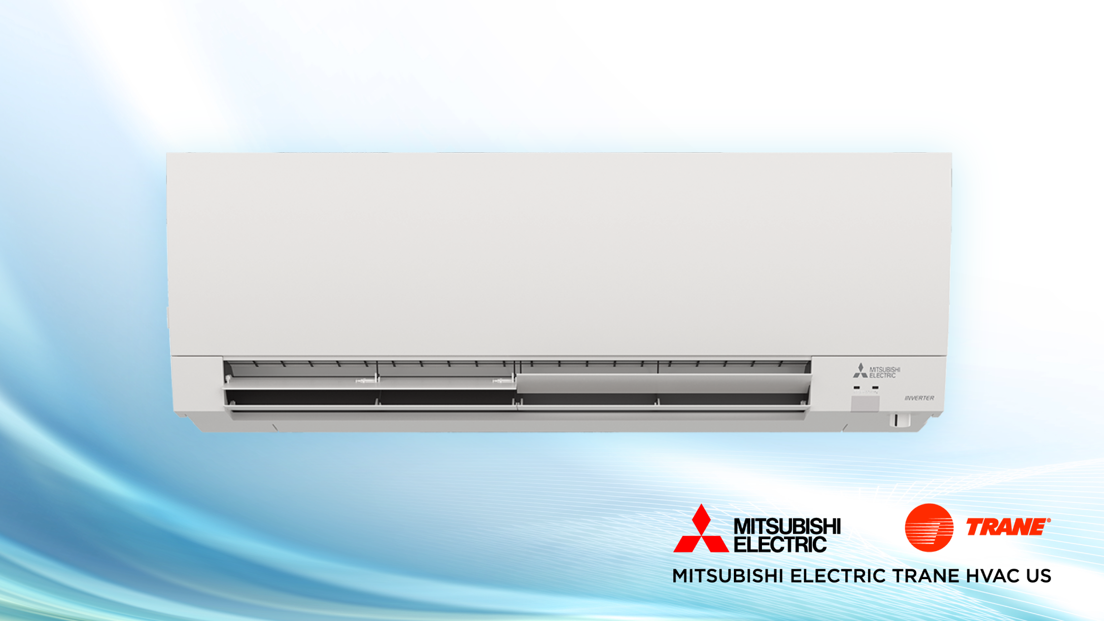 Mitsubishi MSZ-FS Deluxe Wall Mounted Indoor Unit with Brand Logo