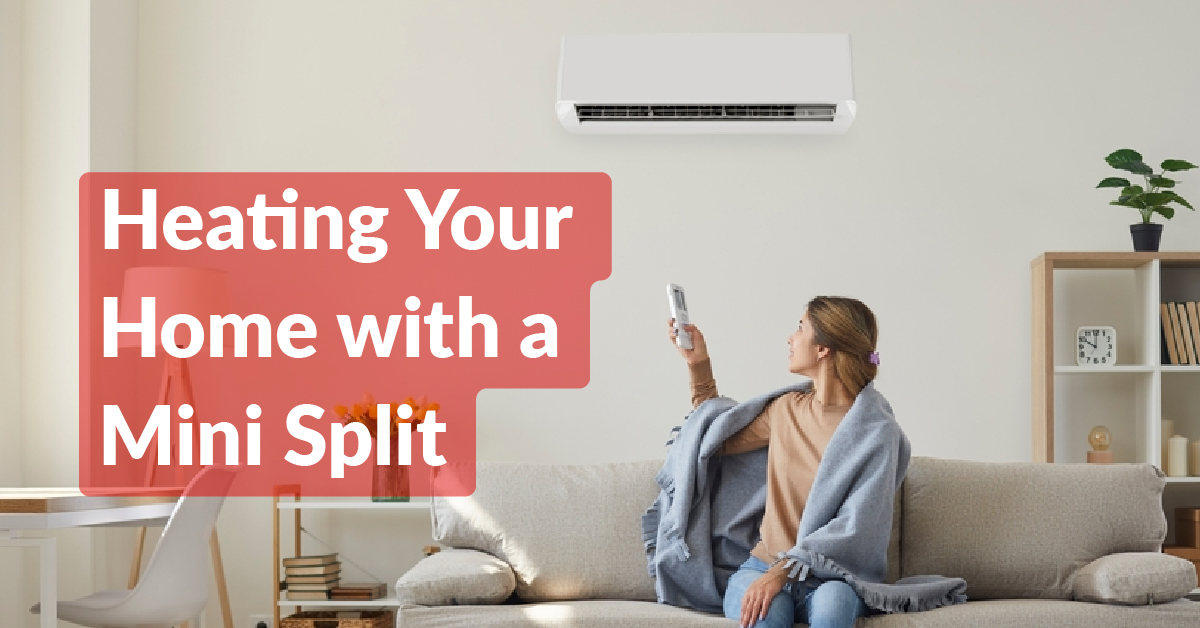 Woman Wrapped with a Blanket Sitting on a Sofa and Switching on the AC