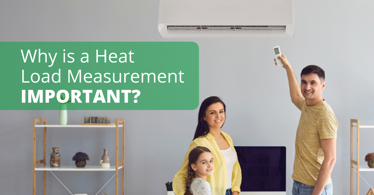 A Family of Three Standing Below an AC