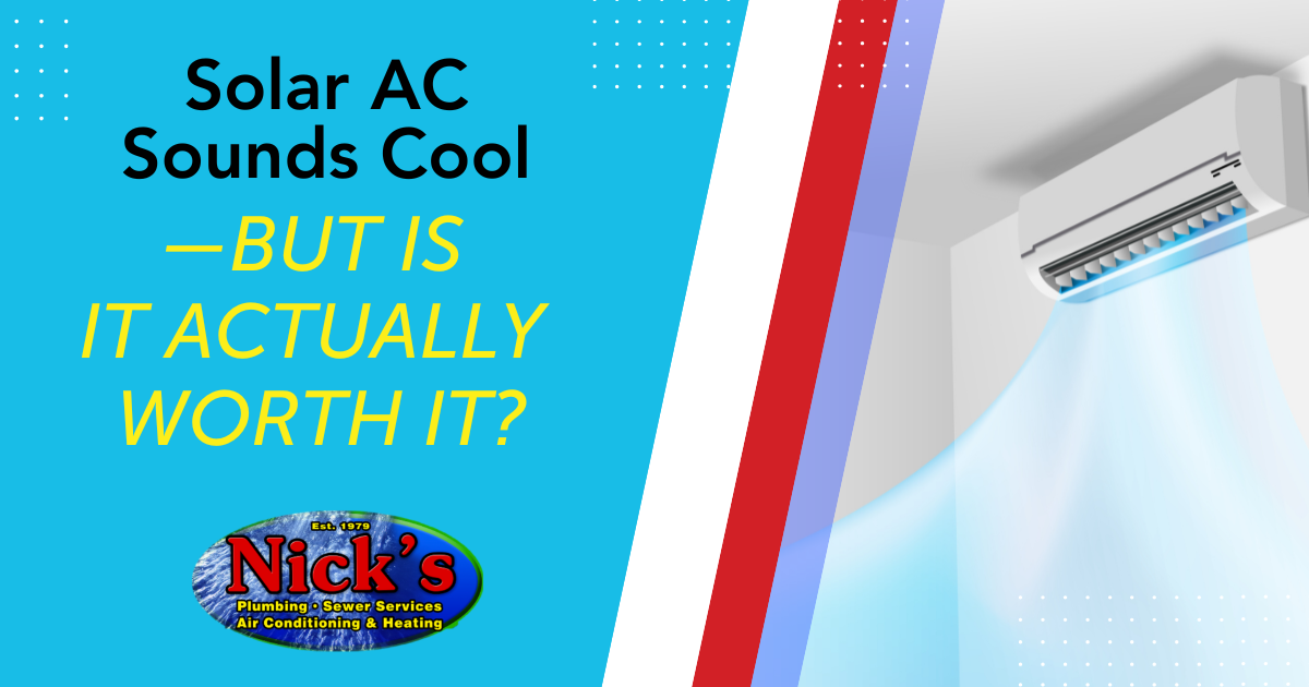 solar air conditioning installation