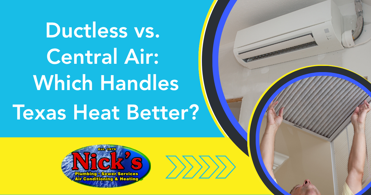 ductless mini split vs central air